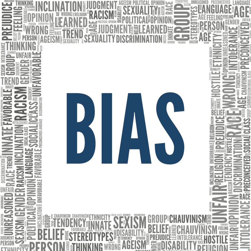 unconscious bias word cloud